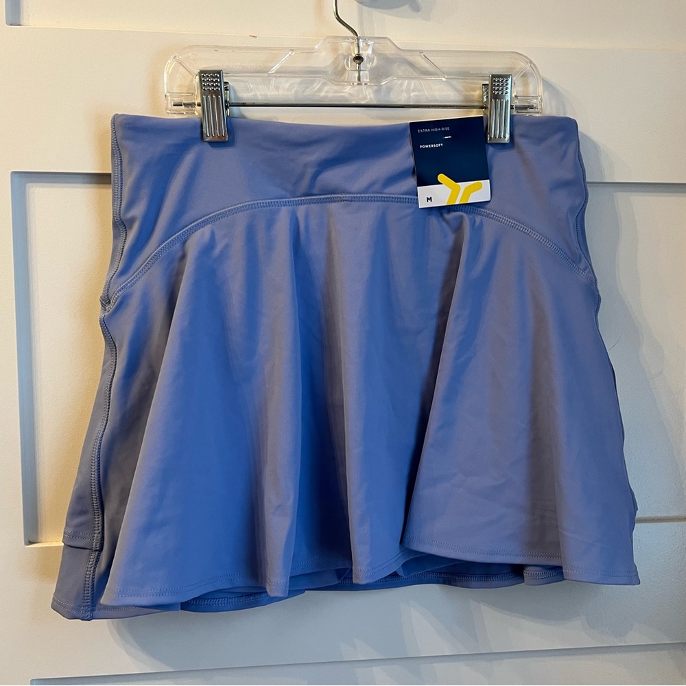 Old Navy Powersoft Skort Extra High Rise NEW Blue Overall M